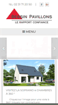 Mobile Screenshot of bessin-pavillons.com